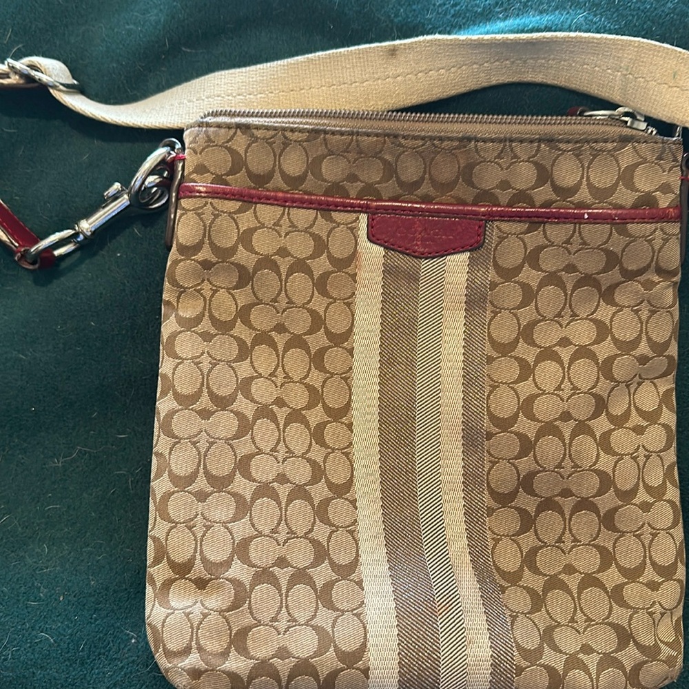 Coach crossbody, no creed